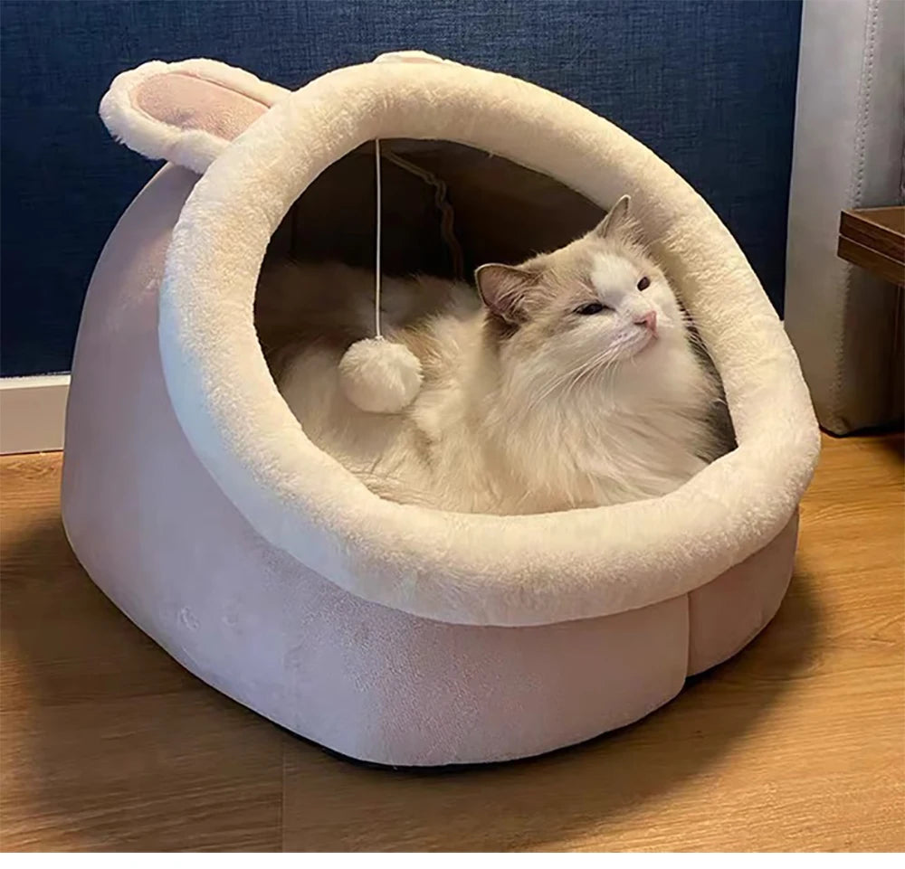 Cama para gato con diseños animados