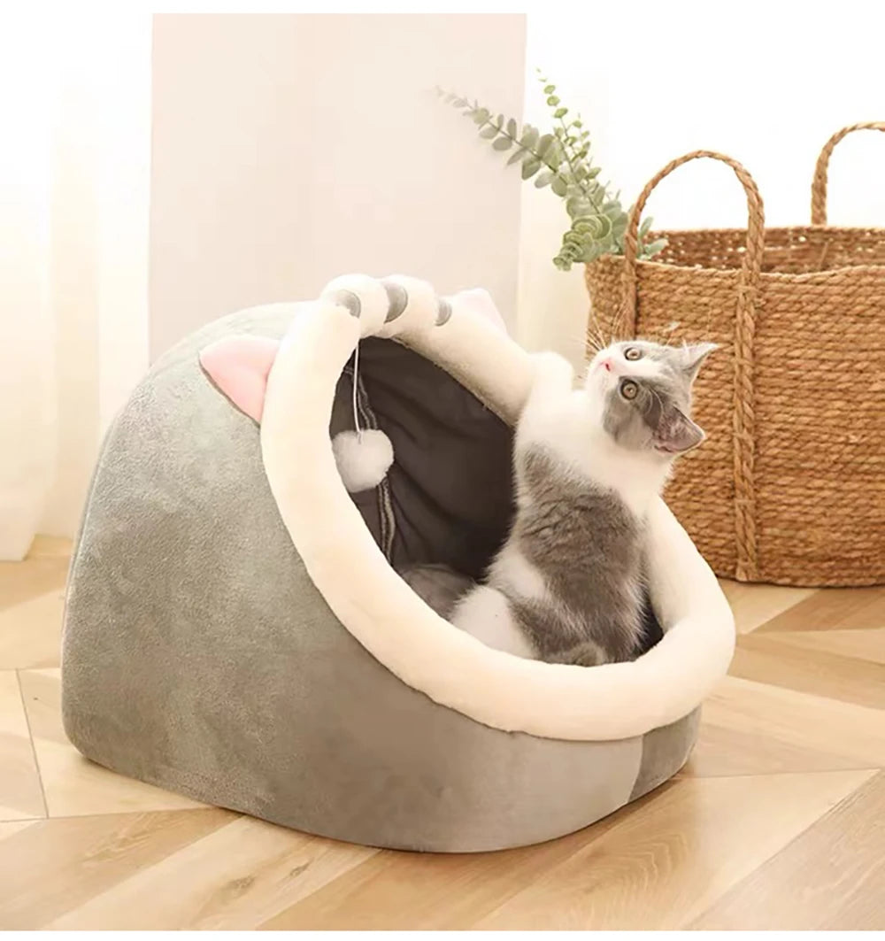 Cama para gato con diseños animados