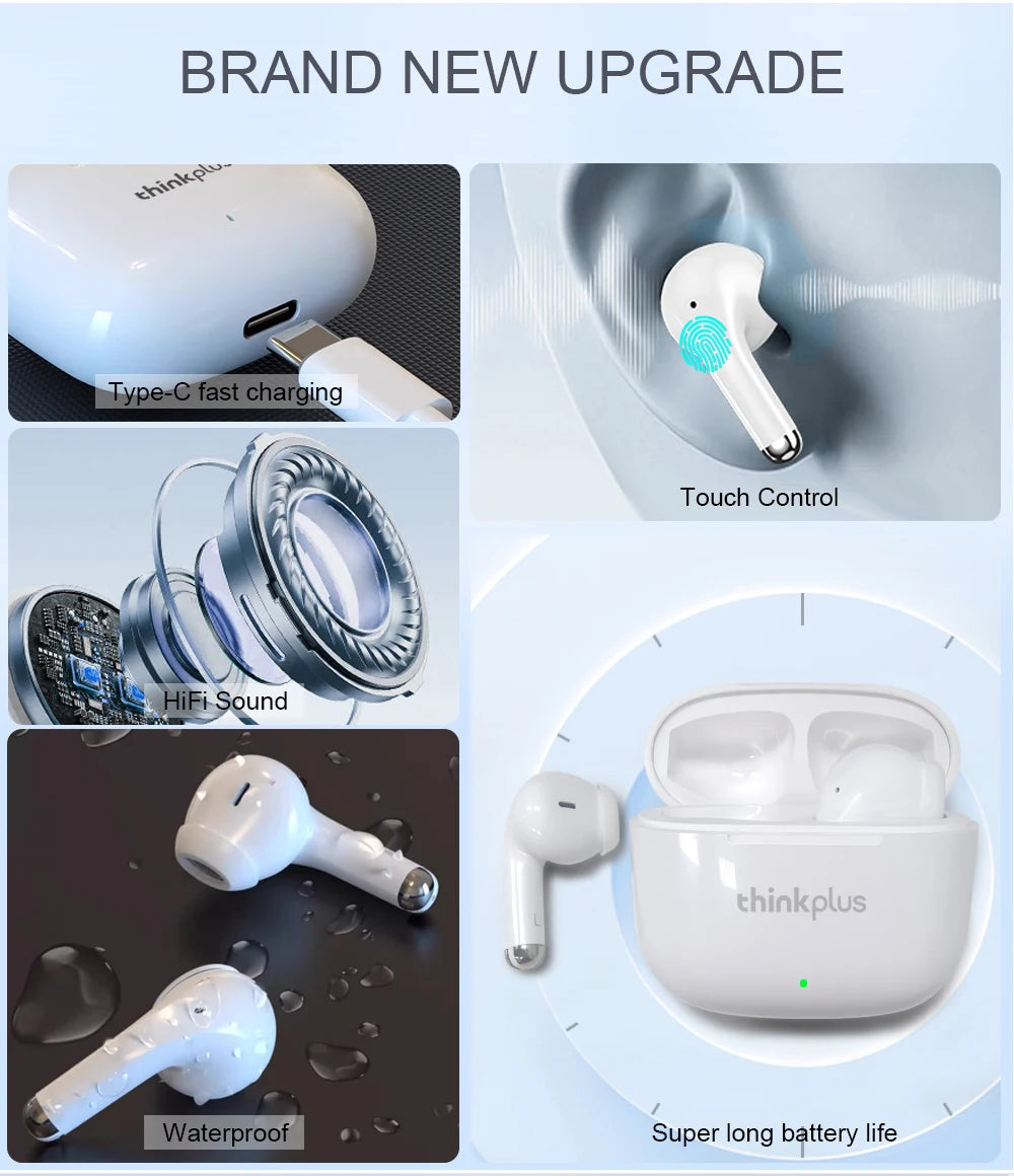 Auriculares inalámbricos Lenovo