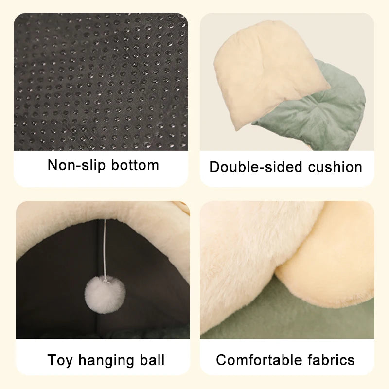 Cama para gato con diseños animados