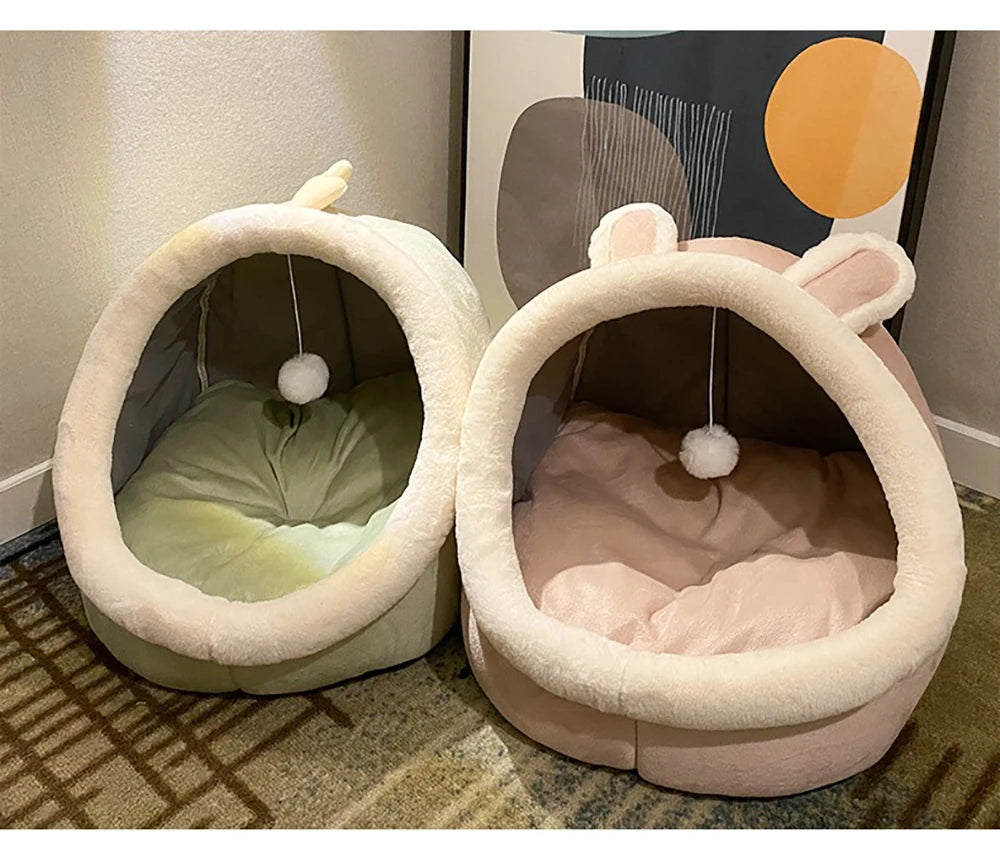 Cama para gato con diseños animados