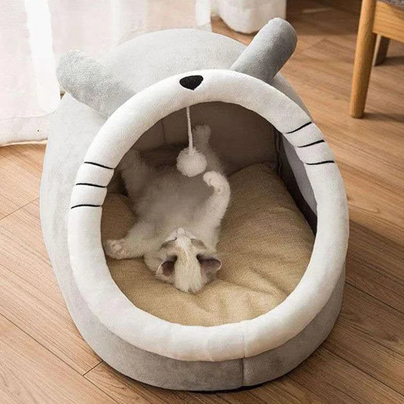 Cama para gato con diseños animados