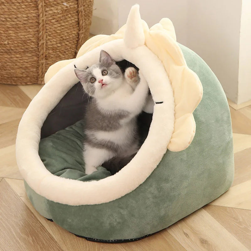 Cama para gato con diseños animados