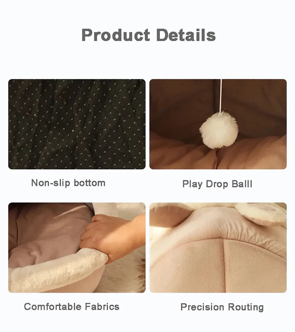 Cama para gato con diseños animados